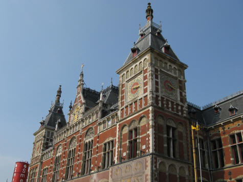Amsterdam Central Train Station