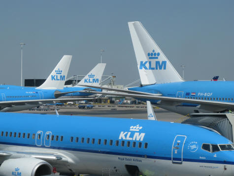 Schiphol Airport in Amsterdam Netherlands