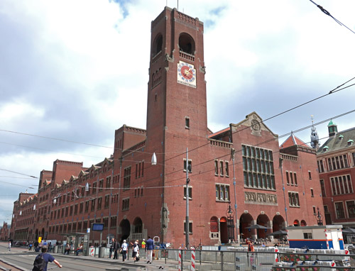 Beurs van Berlage Building, Amsterdam Holland
