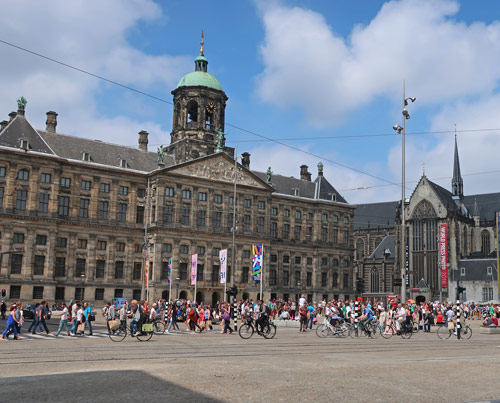 Dam Square, Amsterdam Holland