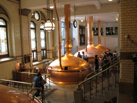 Heineken Brewery in Amsterdam Holland