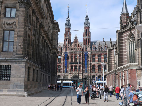 Magna Plaza in Amsterdam Holland