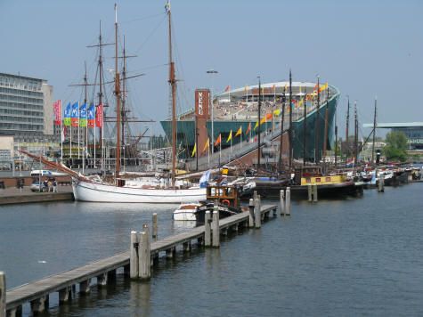 Nemo Science Centre in Amsterdam Holland