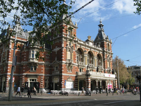 Stadsschouwburg in Amsterdam Holland