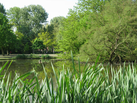 Vondel Park in Amsterdam Holland